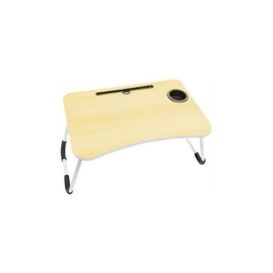 Mesa Plegable Para Cama Y Notebook Multifuncional De Madera