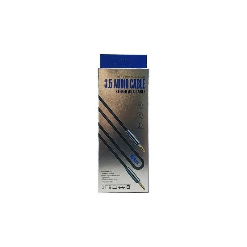 Cable Auxiliar 3.5 Mm Xinphone De 1 Metro Audio Estereo