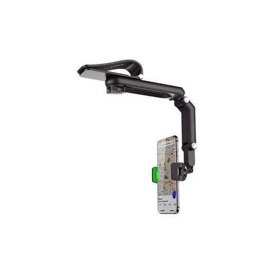 Soporte Celular Auto Clip Visera Tablero Tapasol 360° Brazo