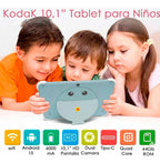 Tableta Infantil 10.1 Para Niños Wifi Kodak 4+64gb Dual Cam