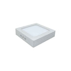 Foco Panel Led Plafon Sobrepuesto Cuadrado 18w Blanca Fria