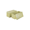 Puff Baul Silla Plegable Ecocuero Organizador 38cm X 76cm