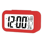 Reloj Despertador Digital Luz Lcd Temperatura Fecha 62115