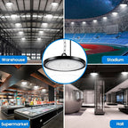 Pack 5 Foco Plafón Led 150w Ip65 Industrial 6500k Luz Fría