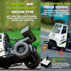Motocicleta 3 Ruedas Rc Alta Velocidad 2.4ghz Modo Rtr