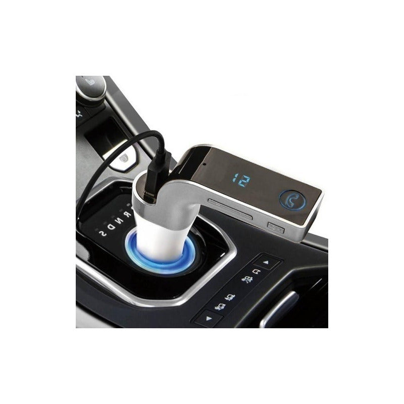 Receptor Bluetooth Para Autos Cigarrera Bcr04 Manoslibres