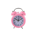 Reloj Despertador Antiguo Metalico Doble Campana Colores