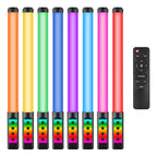 Tubo Barra Luz Led Rgb Fotografia Con Tripode 2.10cm Control