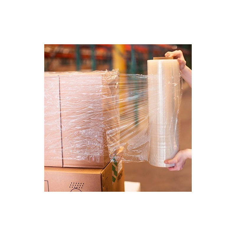 Alusa Film Transparente Rollo Para Embalaje 250m 20 Micrones