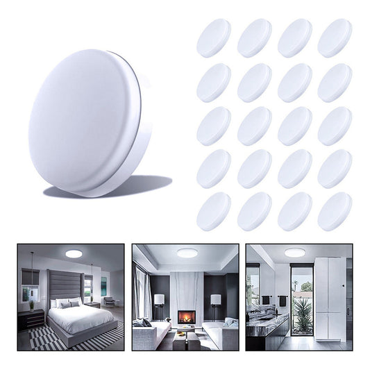 20 Foco Plafon Frameless Led Techo Sobrepuesto 36w Luz Fria