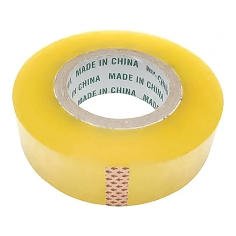 Pack 24 Cinta Embalaje Transparente 300m Y 48mm Ancho
