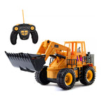Excavadora Bulldozer A Control Sonido Humo Luz