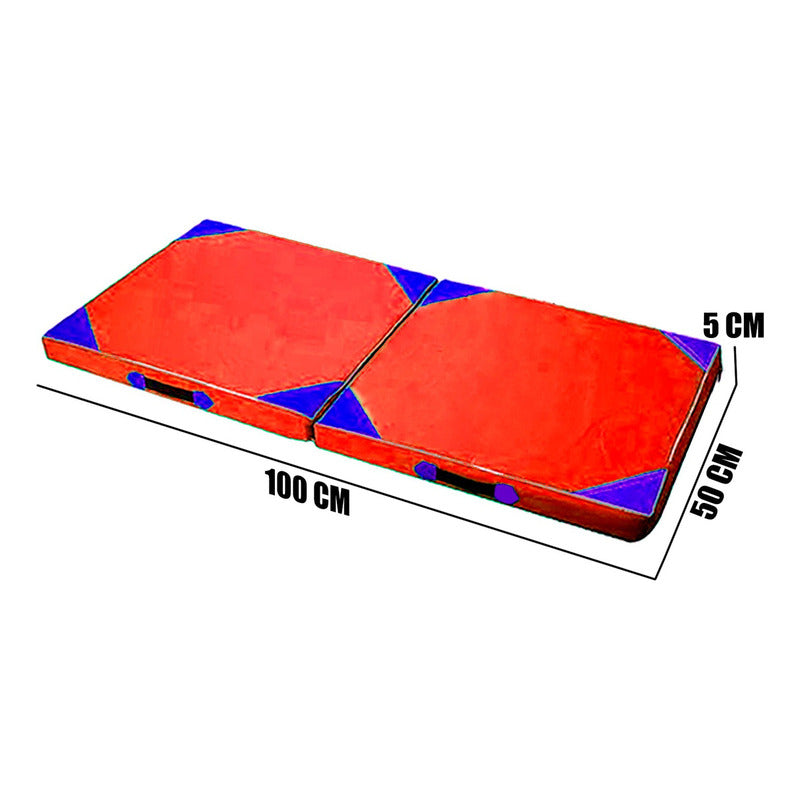 Colchoneta Deportiva Tela Lona 100x50x5cm Ejercicio