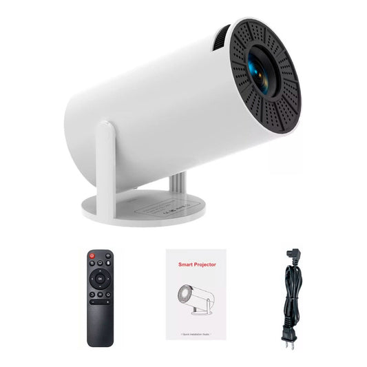 Proyector Inteligente Ultra Hd 4k 200lm  Android Wifi Hdmi 60 A 100 Pulgadas