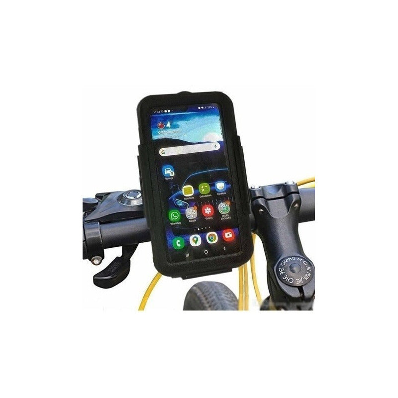 Soporte Celular Bicicleta Impermeable Tactil En Manubrio