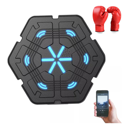 Maquina De Boxeo Con Bluetooth 40cm Con Guantes