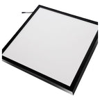 Panel Led 60x60cm Sobrepuesto Cuadrado 48w Luz Fría Negro