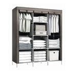 Closet Guarda Ropa Armable Ropero Grande 130cmx45cmx170cm