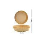 100 Forros Papel Airfryer Antiadherente Freidora Desechables