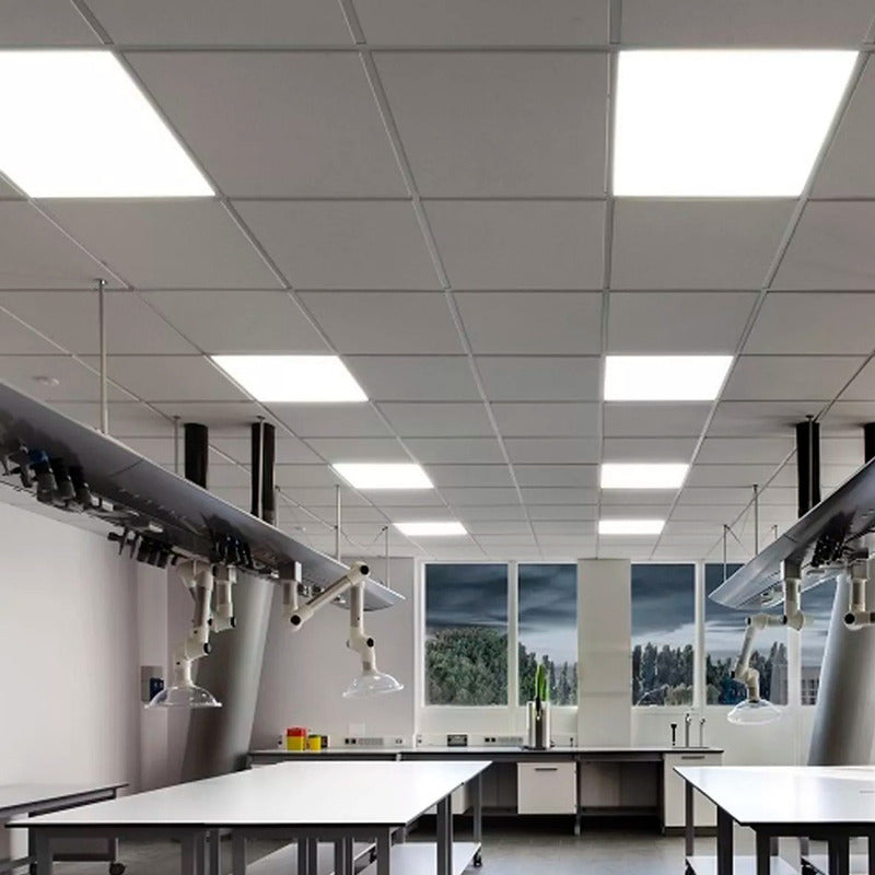 Foco Panel Plafón Embutido Cuadrado 88w Luz Blanca Fria 60cm