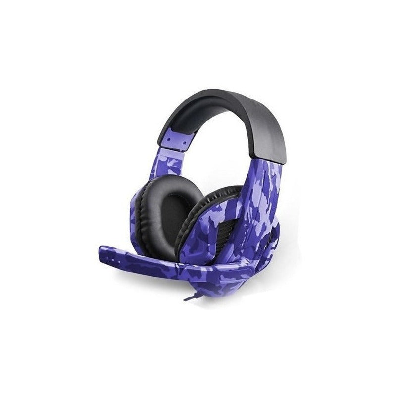 Audifonos Gamer Pc Cableado Aux 3.5mm Volumen Ajustable