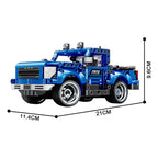 Set Armable Bloques Camioneta 2 en 1 Con Control 369 Piezas