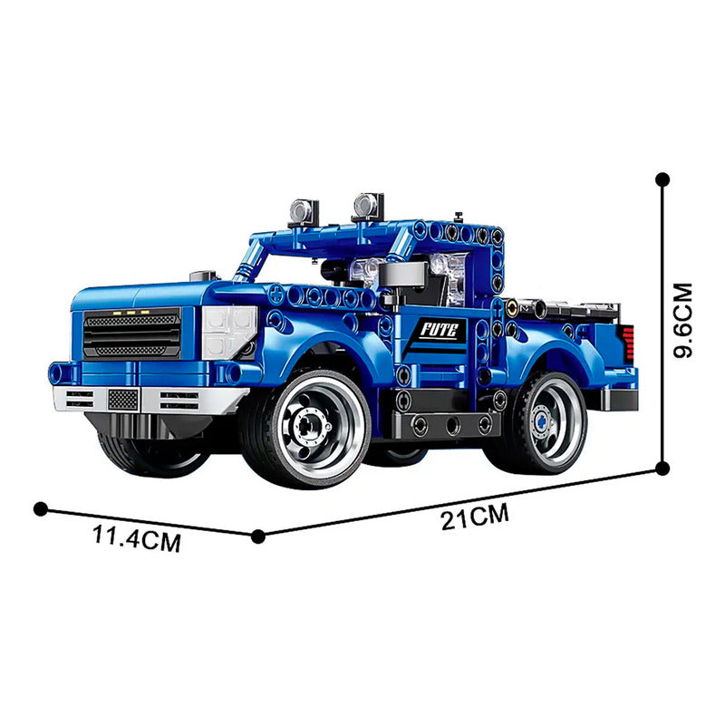 Set Armable Bloques Camioneta 2 en 1 Con Control 369 Piezas