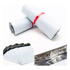 Pack 100 Bolsas Courier Embalaje Blanca Autoadhesivo 35x45cm
