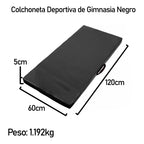 Colchoneta Deportiva Boomfit Ecocuero 120x60x5cm Densidad 80
