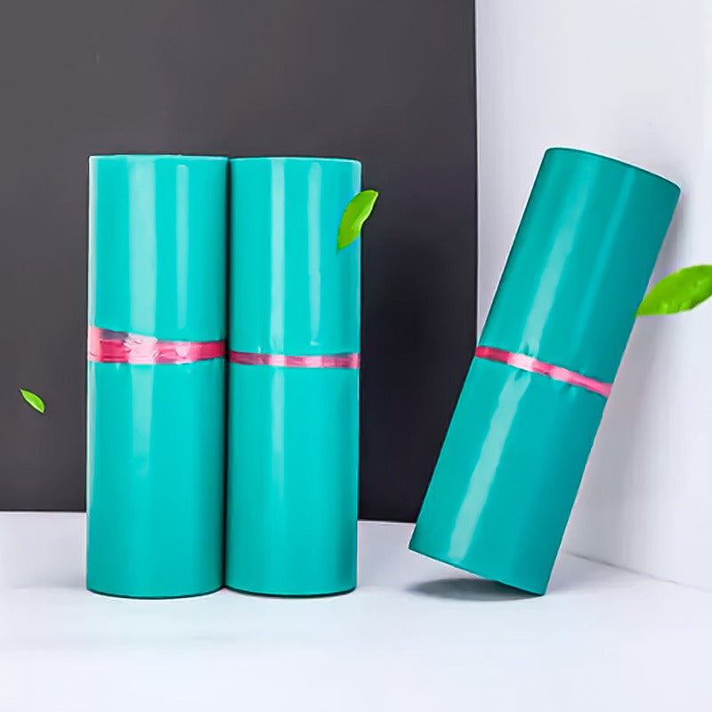 Pack 100 Bolsas Courier Embalaje Verde Autoadhesivo 25x35cm