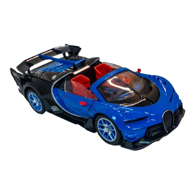Auto A Control Remoto Tipo Bugatti Recargable Rapido