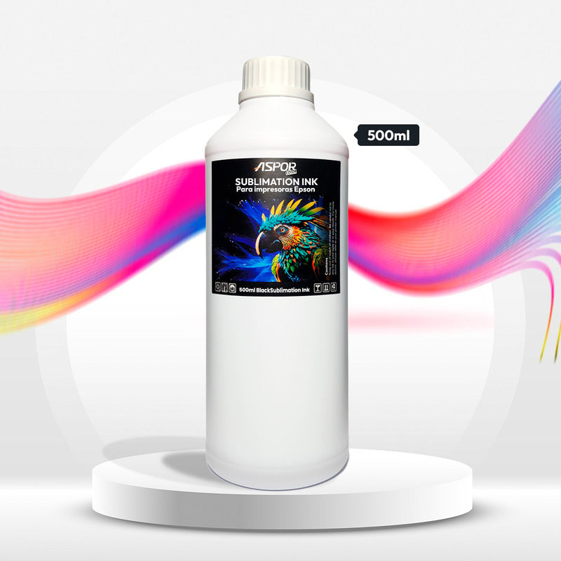Tinta Sublimación Premium Universal 500ml Colores Impresora