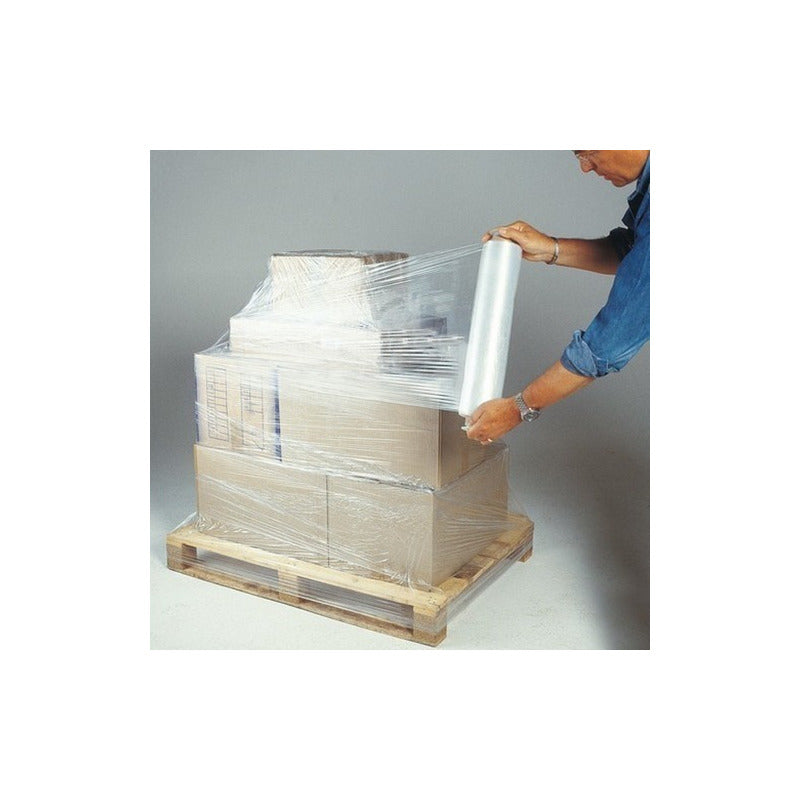 Alusa Film Transparente Rollo Para Embalaje 250m 20 Micrones