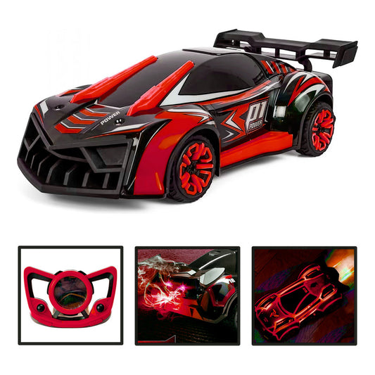 Auto Control Remoto Bugatti Humo 7 Luces Rapido 2.4ghz
