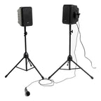 Atril Parlante Tripode Soporte Metalico Regulable De 120 Cm