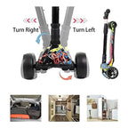 Monopatin Scooter 3 Ruedas Con Luz Led Niños  y Niñas