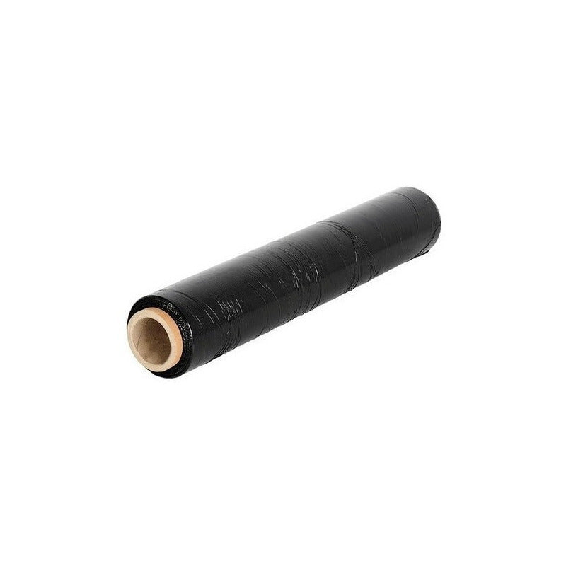 Pack 6 Film Alusa Negro Rollos De Embalaje 250m 20 Micrones