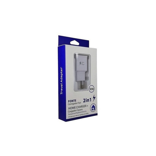 Cargador Micro Usb 3.0 A Carga Rapida Con Adaptador Y Cable
