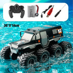 Carro Anfibio A Control Remoto Swat 8x8 2.4ghz Todo Terreno
