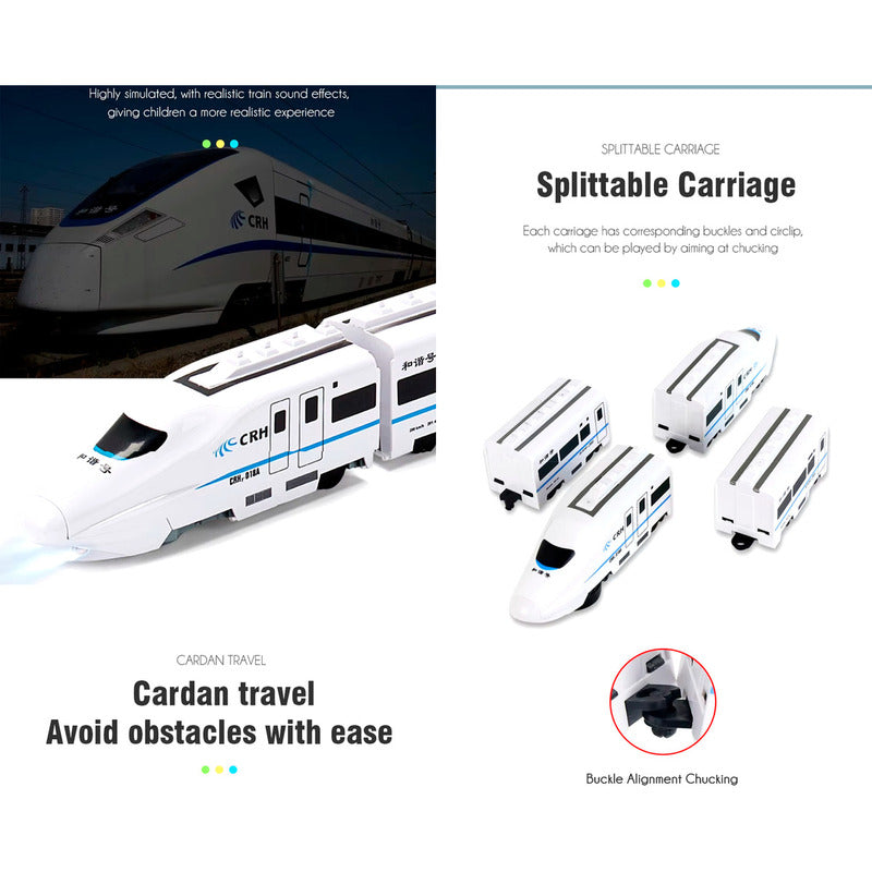 Tren Electrico Simulación Música Y Efectos Escala