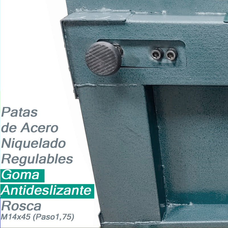 Balanza Plataforma Cabezal Inalambrica 100mtrs 1,2x1,2m 3ton