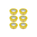 6 Cinta Embalaje Transparente 300 Metros 48mm Pack 6
