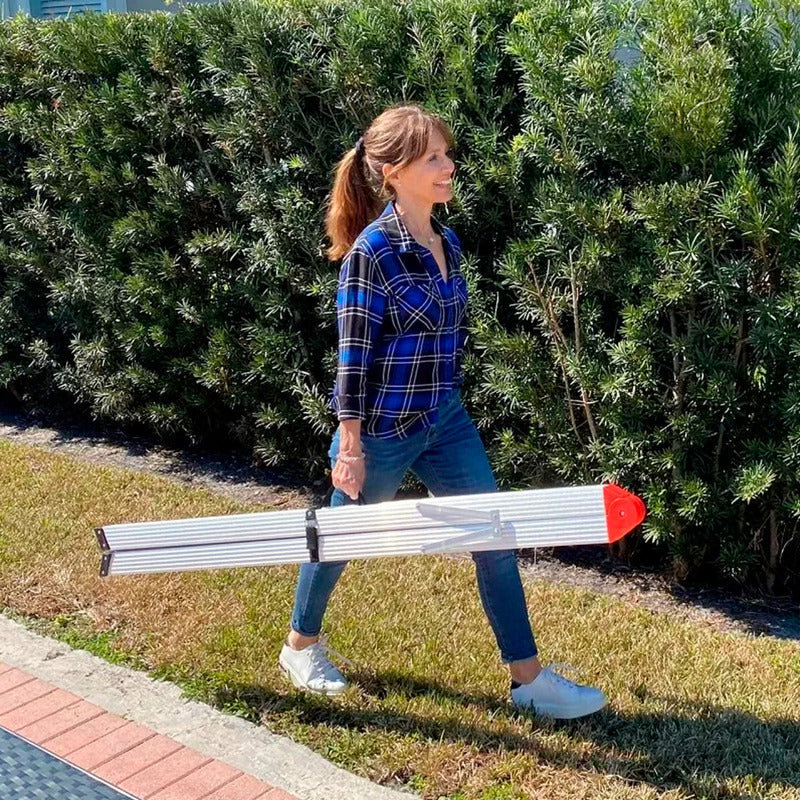 Escalera Magica Plegable Tijera 5 Niveles Fold A Step 1.9mts