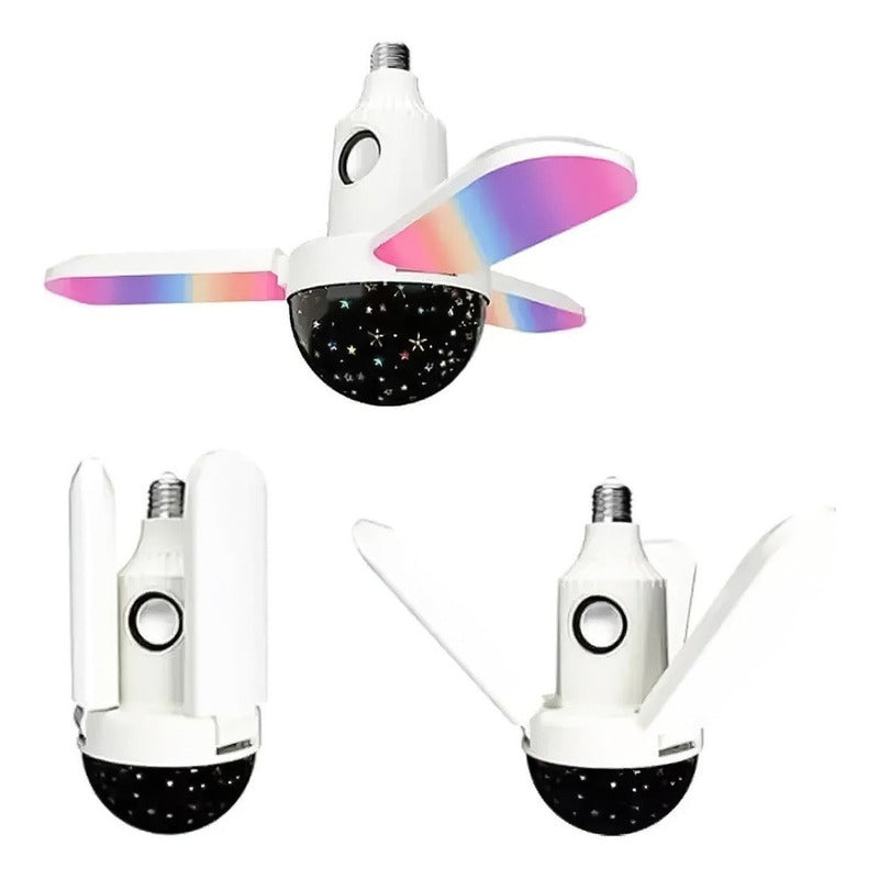 Ampolleta Led Genérica E27 Rgb 60w Con Bluetooth Y Parlante