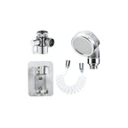 Kit Ducha Bidet Arabe Lavamanos Acero Inoxidable Completo