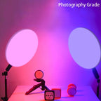 Panel Luz Rgb Estudio Fotografía Video 44cm Tripode Control