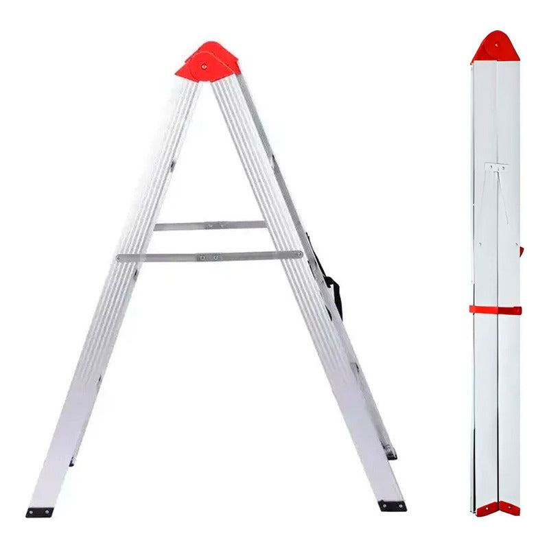 Escalera Magica Plegable Tijera 4 Niveles Fold A Step 1.5mts