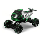 Auto A Control Remoto Monster Truck Lanza Agua Drift Luces