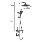 Columna Ducha Monomando Telefono Bidet Con Sensor Botones