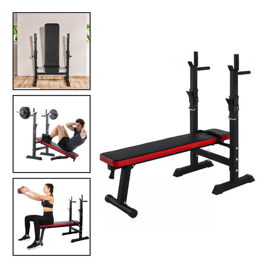 Press Banca Abdominal Reclinable Rack Pesas 5 Nivel